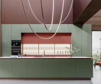 Modern Open Kitchen-ID:977861883
