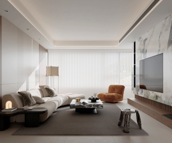 Modern A Living Room-ID:774009943