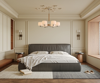 French Style Bedroom-ID:725591908