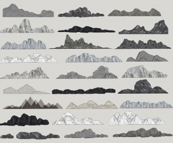 New Chinese Style Rockery Waterscape-ID:633832931