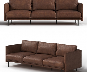 Modern Three-seat Sofa-ID:654982094