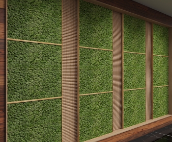 Japanese Style Plant Wall-ID:681346898