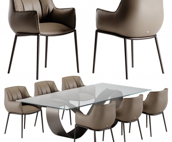 Modern Dining Table And Chairs-ID:268068089