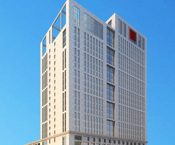 Modern Appearance Of Commercial Building-ID:655843026