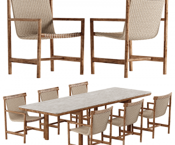 Modern Dining Table And Chairs-ID:255482915