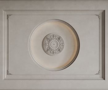 French Style Suspended Ceiling-ID:884342915