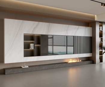 Modern TV Wall-ID:641345982