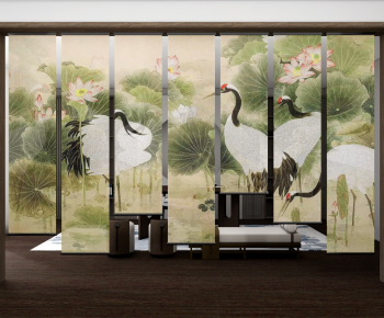 New Chinese Style Door Curtain-ID:900866991