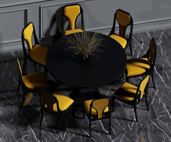 Modern Dining Table And Chairs-ID:910140998