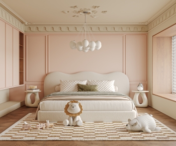 French Style Girl's Room Daughter's Room-ID:920697935