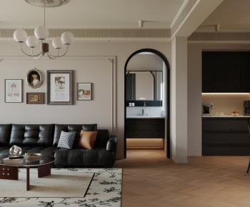 French Style A Living Room-ID:106610066