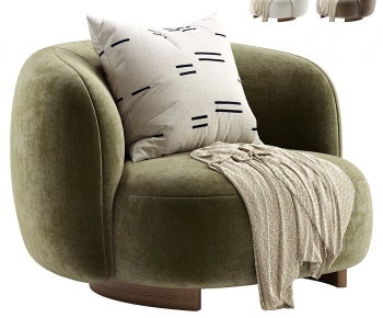 Modern Single Sofa-ID:378420115