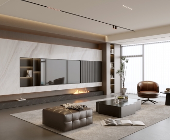 Modern A Living Room-ID:116514928