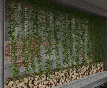 Industrial Style TV Wall-ID:348036058