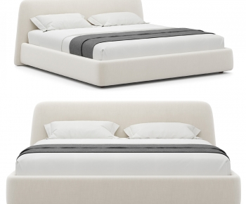Modern Double Bed-ID:519467126