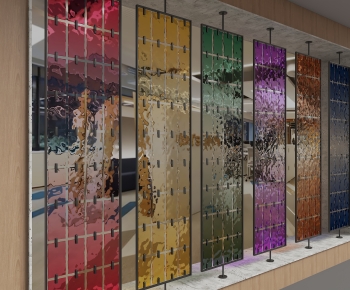 Modern Glass Screen Partition-ID:445379021