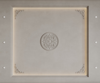 French Style Suspended Ceiling-ID:437726978