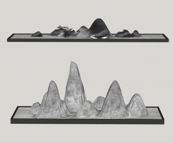 New Chinese Style Rockery Waterscape-ID:299443011