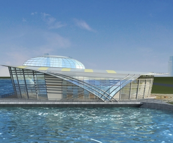 Modern Public Building-ID:699834113