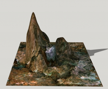 New Chinese Style Rockery Waterscape-ID:787355901