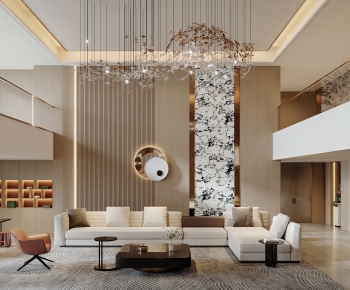Modern A Living Room-ID:284890898