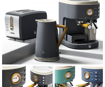 Modern Kitchen Electric Coffee Machine-ID:424737933