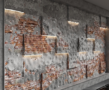 Industrial Style TV Wall-ID:396956926