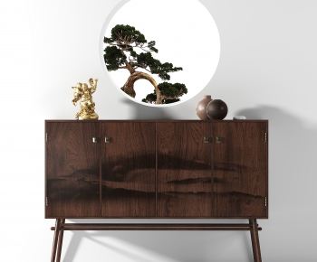 New Chinese Style Side Cabinet-ID:888065101