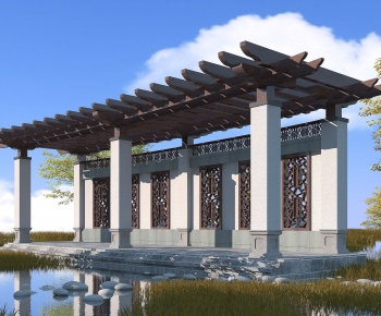 Chinese Style Gallery Frame-ID:707820892