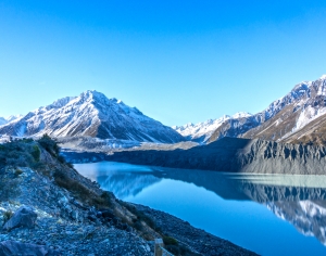 现代雪山湖泊风景-ID:464780098