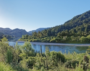 现代森林湖泊风景-ID:934084897