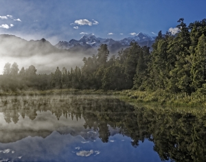 现代森林湖泊风景-ID:289721976