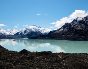 现代雪山湖泊风景-ID:249290546