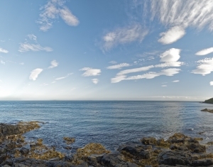 现代海边礁石风景-ID:6308682
