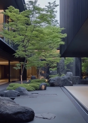 白天庭院外景-ID:867532017