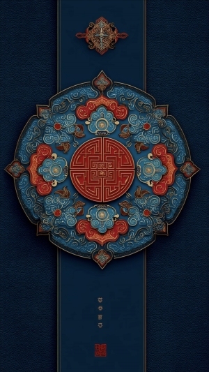 新中式装饰挂画-ID:6309185