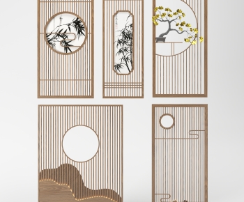 New Chinese Style Partition-ID:506100896