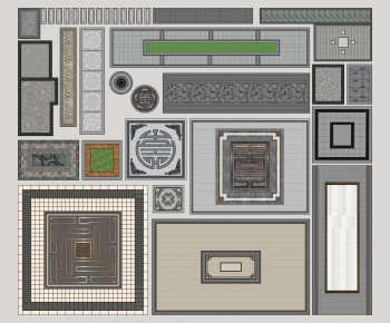 New Chinese Style Garden-ID:628377918