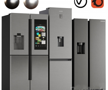 Modern Refrigerator Freezer-ID:710639953