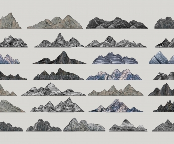New Chinese Style Rockery Waterscape-ID:971663957