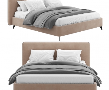 Modern Double Bed-ID:318335065