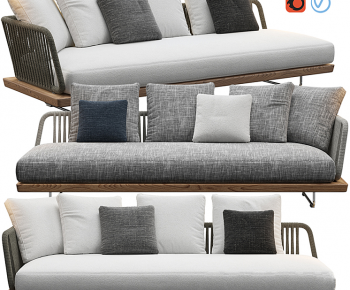 Modern Three-seat Sofa-ID:462477926