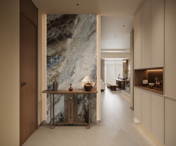 New Chinese Style Hallway-ID:103457931