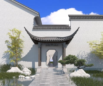 Chinese Style Door-ID:800753126
