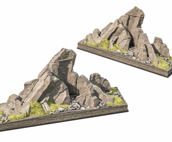 New Chinese Style Rockery Waterscape-ID:924998041