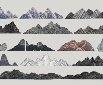 New Chinese Style Rockery Waterscape-ID:601138116