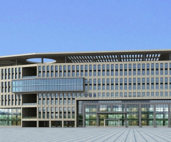 Modern Appearance Of Commercial Building-ID:593019017