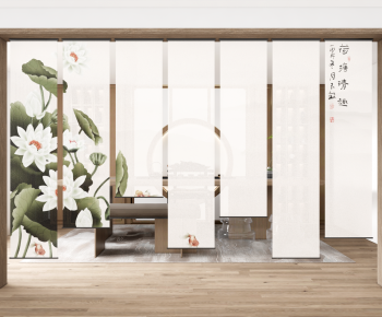 New Chinese Style Door Curtain-ID:785813094