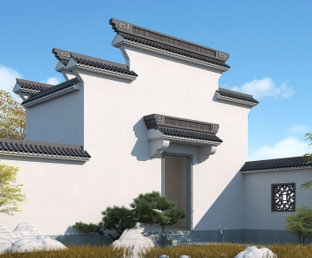 Chinese Style Facade Element-ID:631803049
