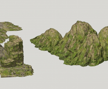 New Chinese Style Rockery Waterscape-ID:287509927